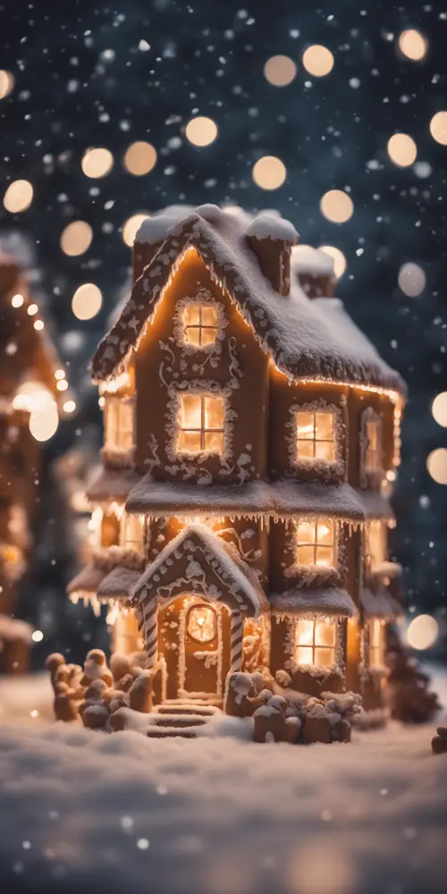Snow Aesthetic Christmas wallpaper